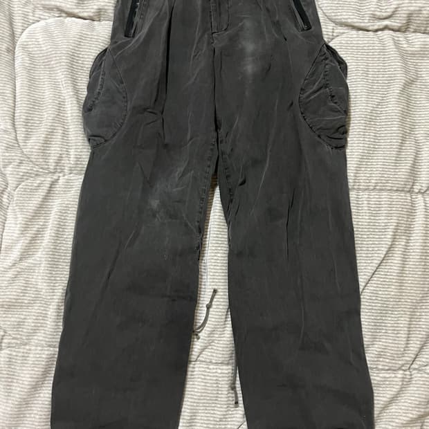 HYEIN SEO 워시드 카고 팬츠