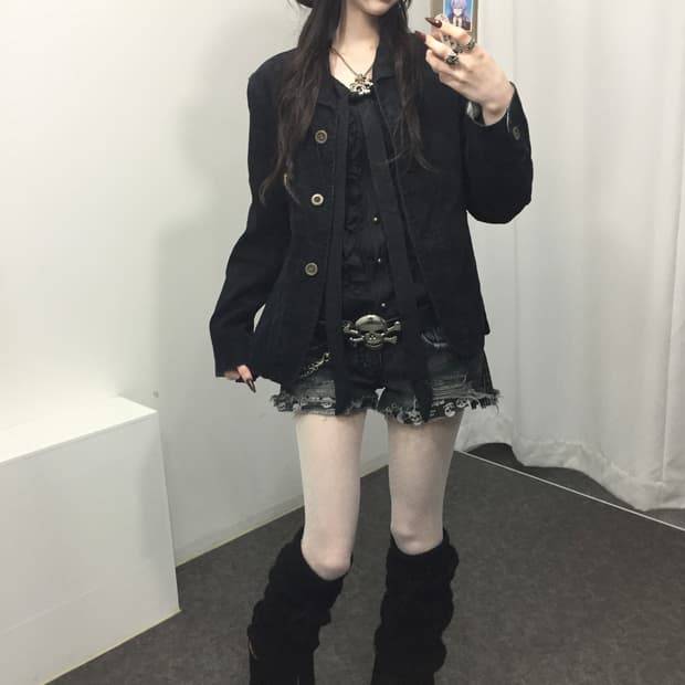 쿠로 펑크 코디 🕶️