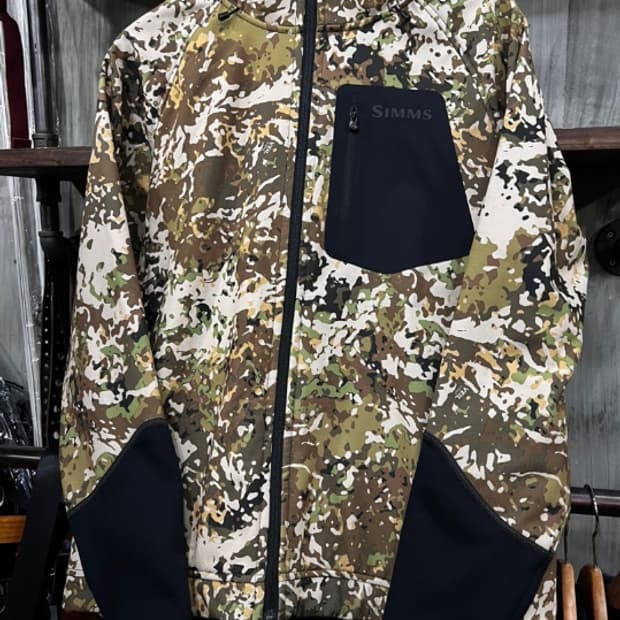 Simms Katafront Hoody - river camo ( M )