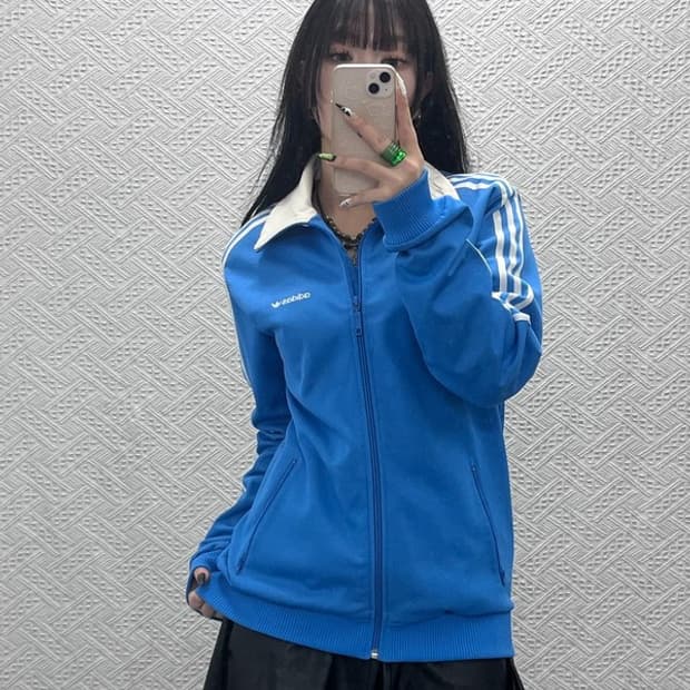 아디다스 레트로 희귀 베켄바우어 져지 집업 105 C08703