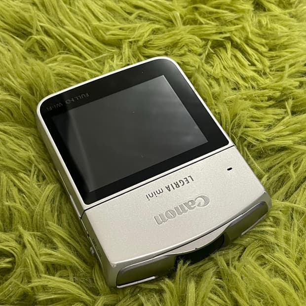 캐논 레그리아 미니 실버 캠코더 디카