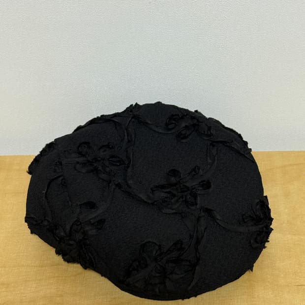 플라워패턴 베레모 헌팅캡