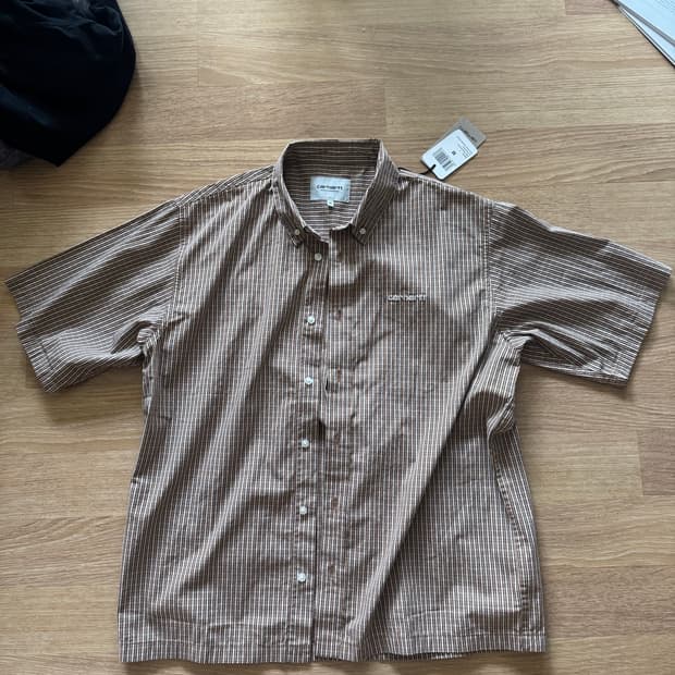 칼하트WIP 그로프 셔츠 S/S GROFF SHIRT