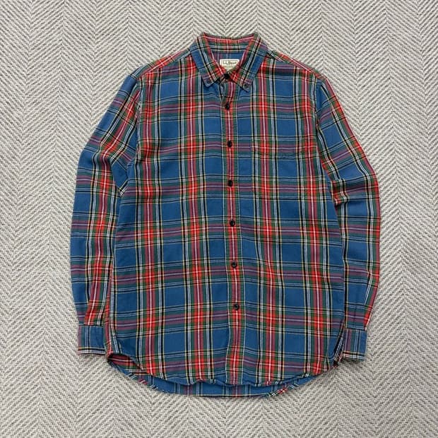 엘엘빈 플란넬 체크셔츠 v2439
