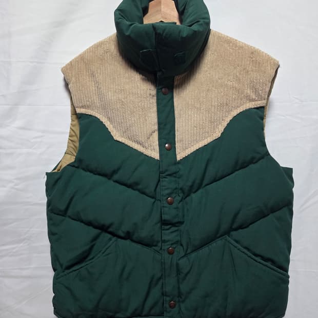 80s 다운 베스트(Down Vest)