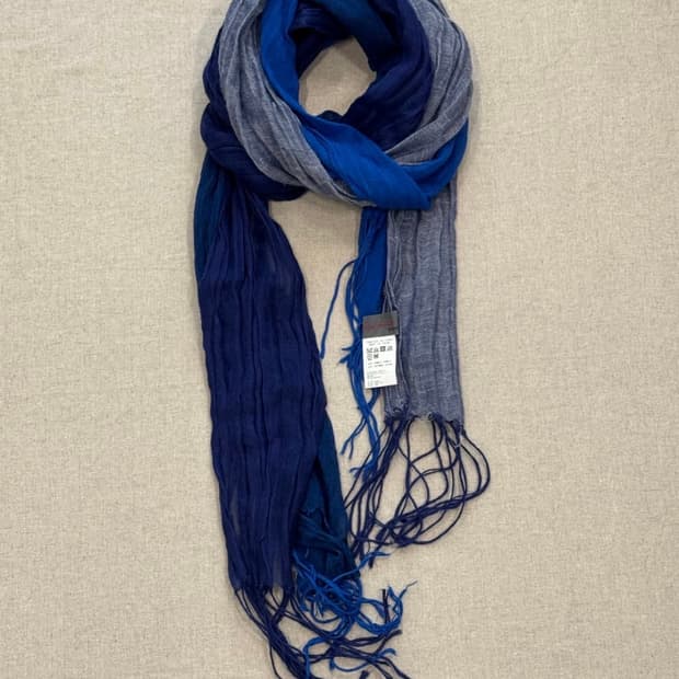 요지야마모토 느와르 레이어드 라미 머플러