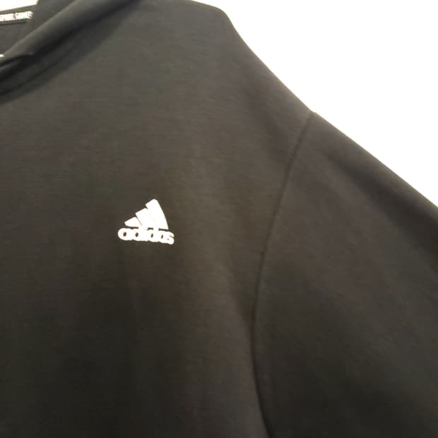 아디다스 블랙 후드집업 데일리 자켓