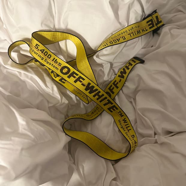 오프화이트 인더스트리얼 벨트 판매