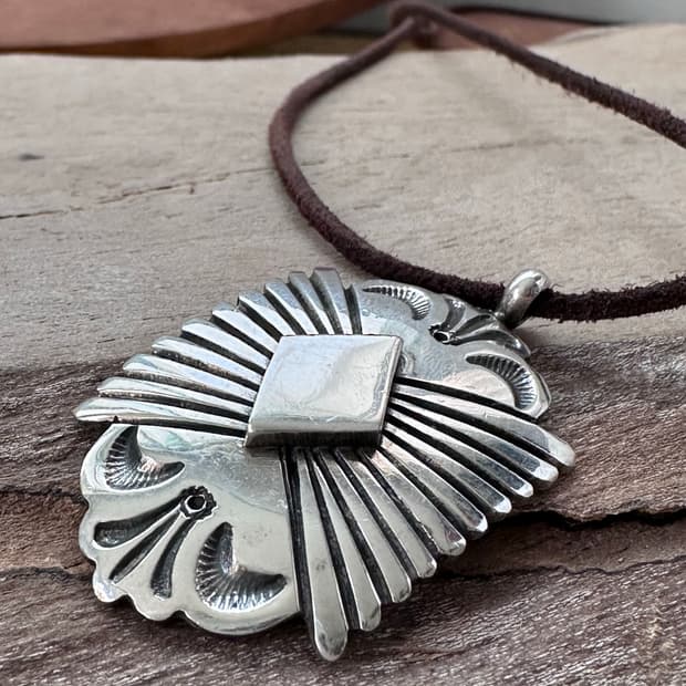 네이티브 아메리칸 인디언주얼리 Leonard martza 콘초 펜던