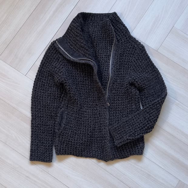 [GAP] Cotton Sweater Zip-up Cardigan 