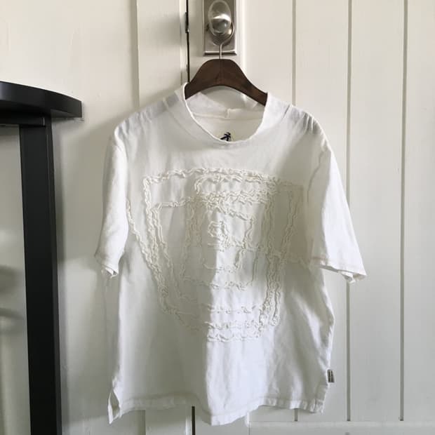 Issey miyake HAI ruffle detail tee