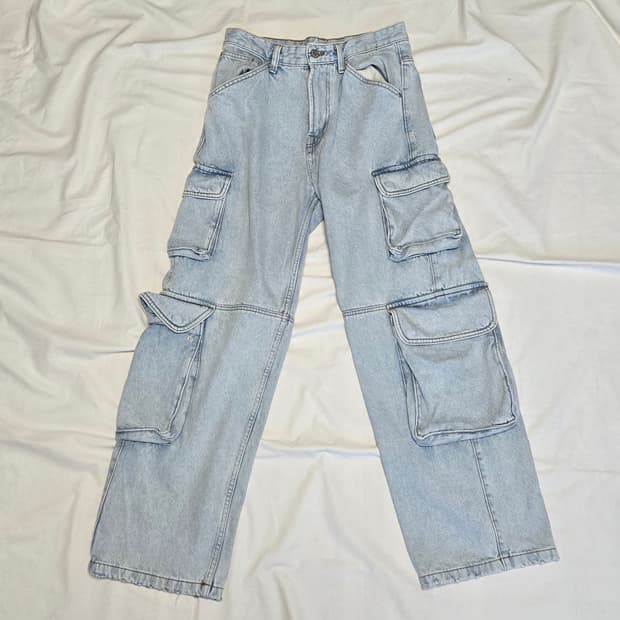 자라 유킬리티 카고 진 블루