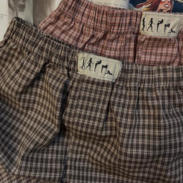 빨간줄 팬티 2장