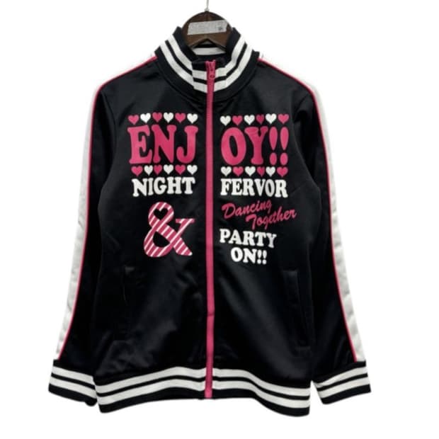 빈티지 핑크포인트 져지