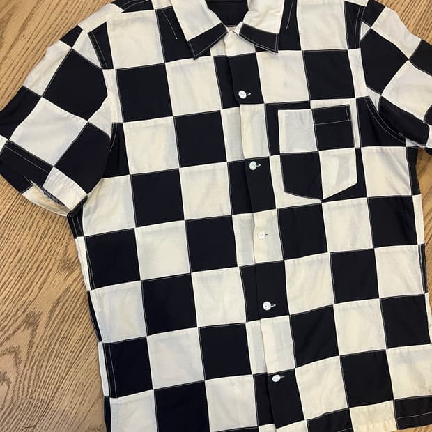 RRL 더블알엘 체커보드 셔츠