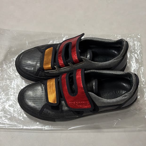 라프시몬스 x 스털링 루비 벨크로 슈즈