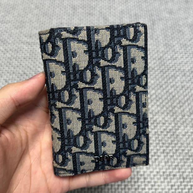 디올 오블리크 카드지갑 오거나이저