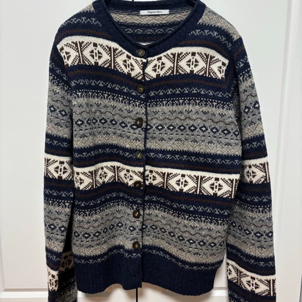 mignon rêve 아일 니트 가디건