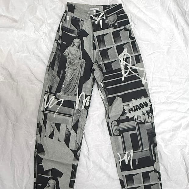 MIAOU 프린팅 팬츠