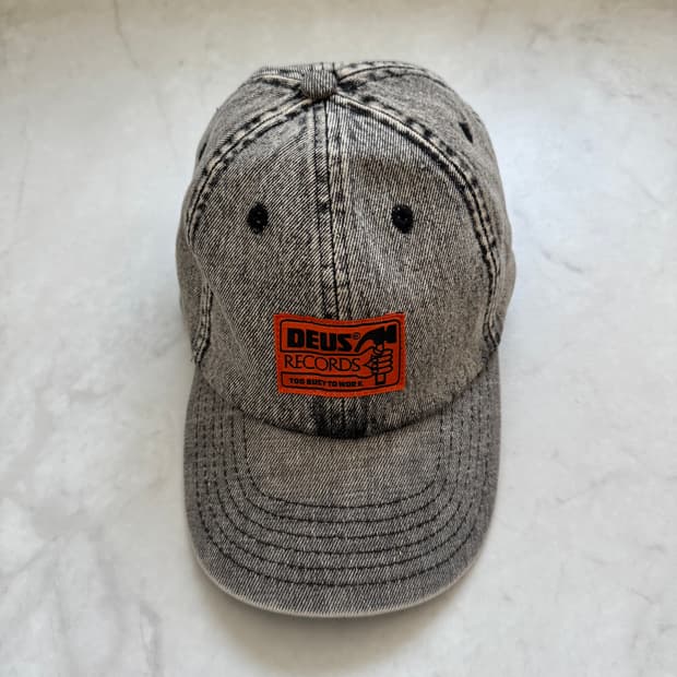 데우스 엑스 마키나 오티즈 데님 캡 라이트 블랙