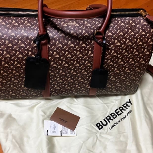 버버리 보스턴 백(새상품)