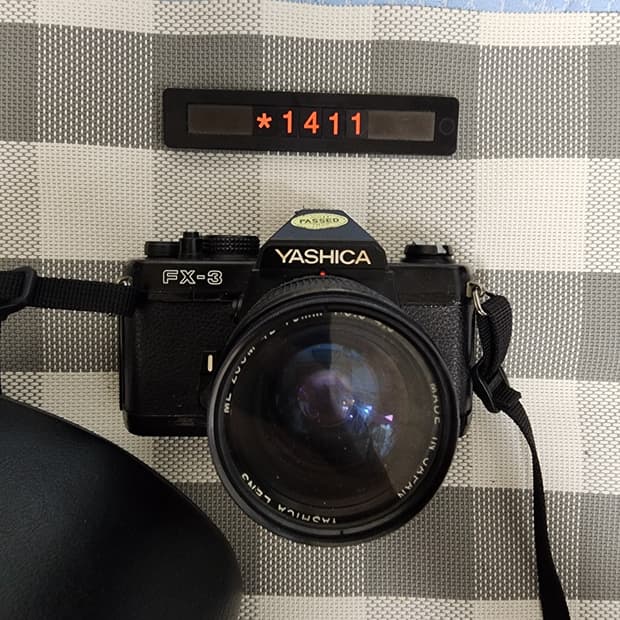 야시카 FX-3 필름카메라 케이스포함