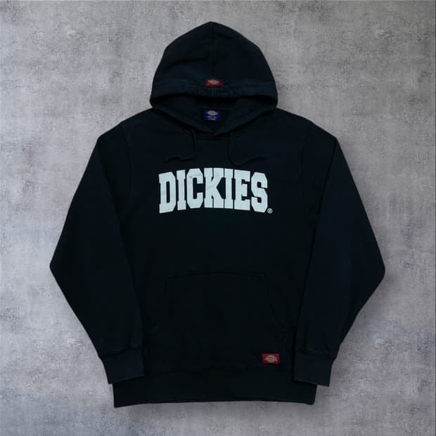 디키즈 스펠아웃 블랙 후드티