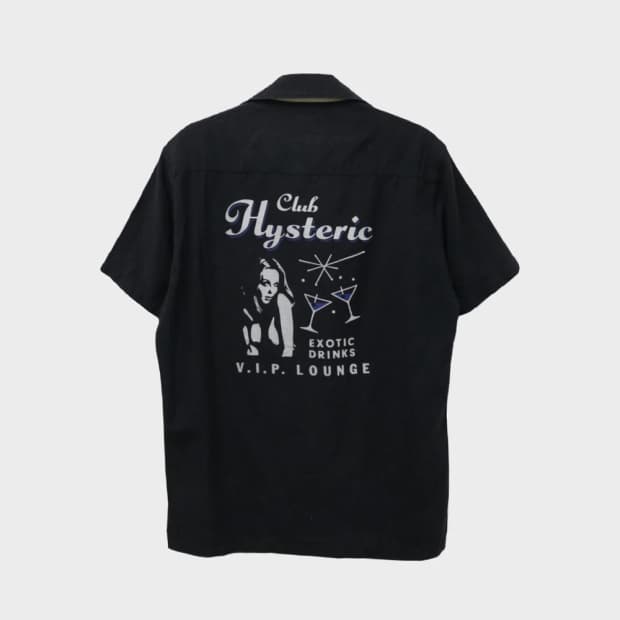 히스테릭글래머 로고 패치 반팔 셔츠 56406