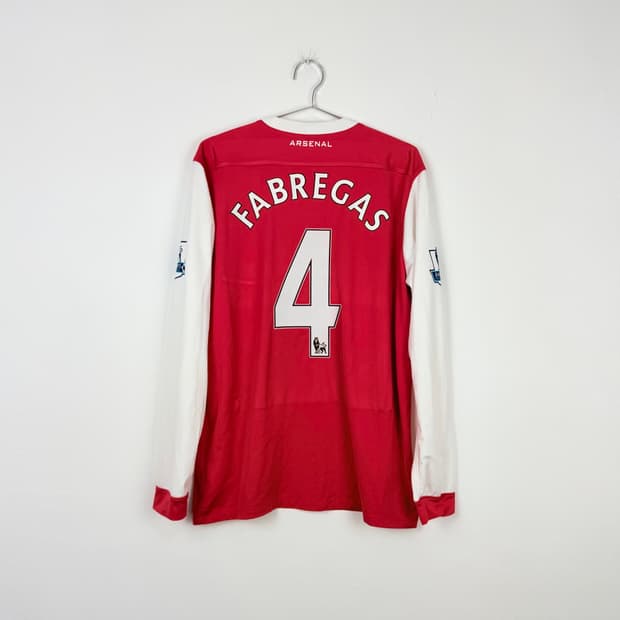 10-11 아스날 홈 파브레가스 유니폼