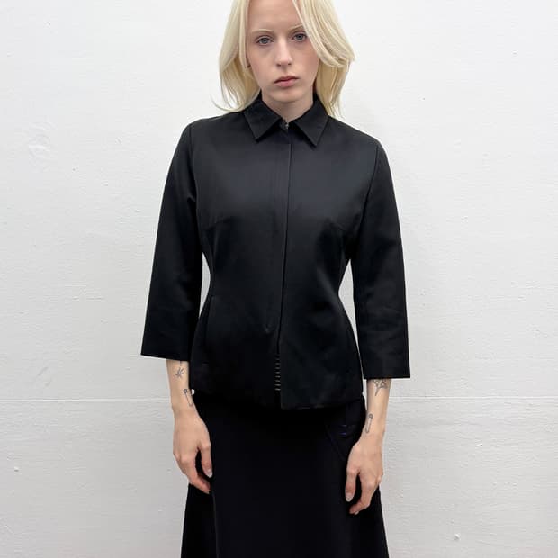 빈티지 새틴 자켓