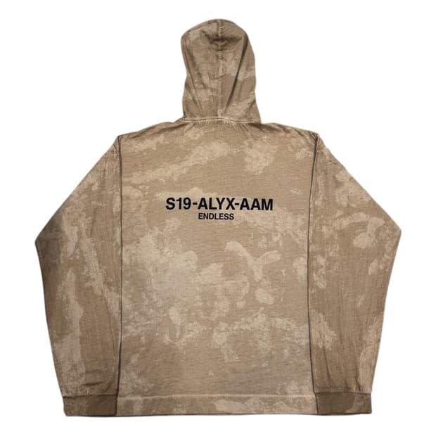 알릭스 X 9SM 타이다이 롱슬리브 후드티 XL