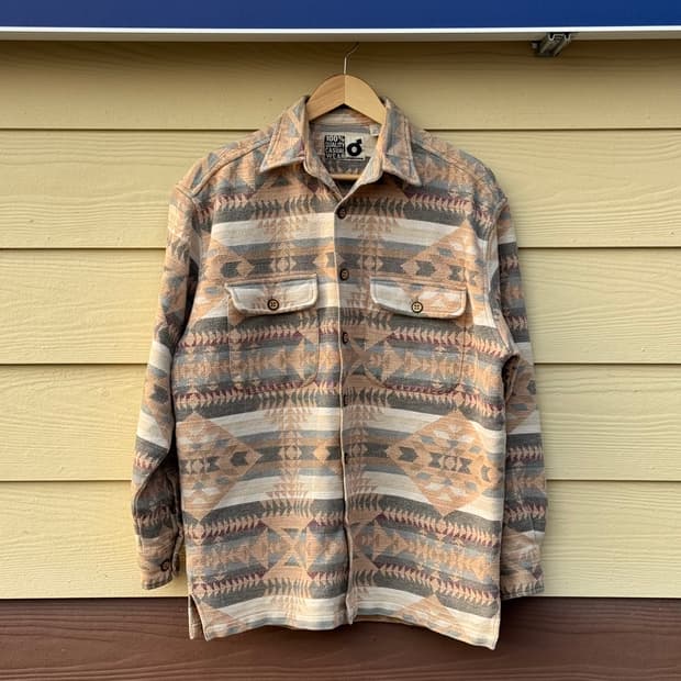 Roger David 사우스웨스턴 나바호 헤비 플란넬 워크셔츠