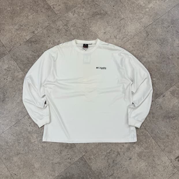 Beams x columbia pfg 화이트 프린팅 반팔티 #csz984