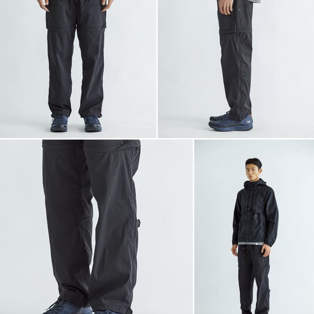 CAYL 2WAY HIKING PANTS BLACK  L사이즈