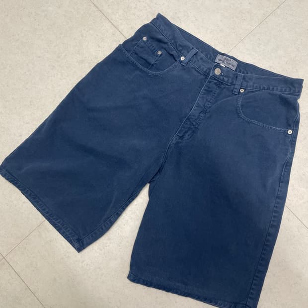 [31] 90s made in usa guess 다잉 데님 숏츠