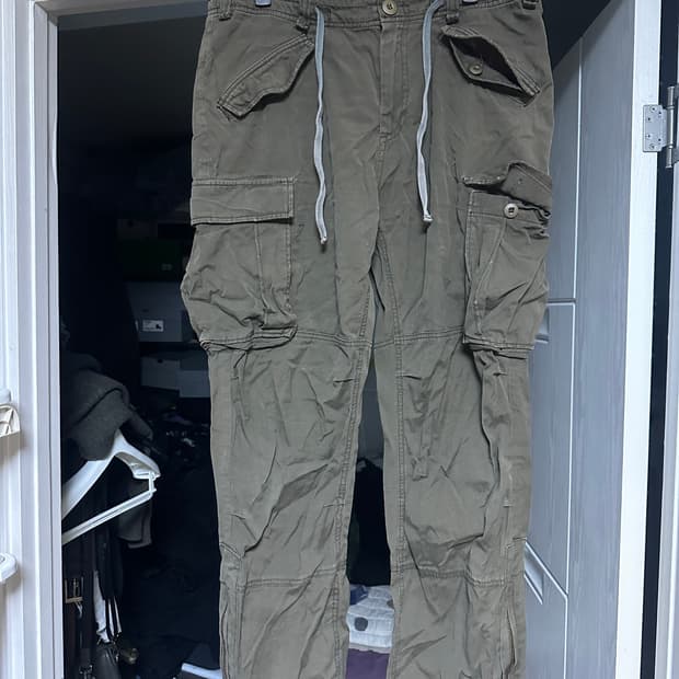 [L] 빈티지 M-65 카고 팬츠 카키