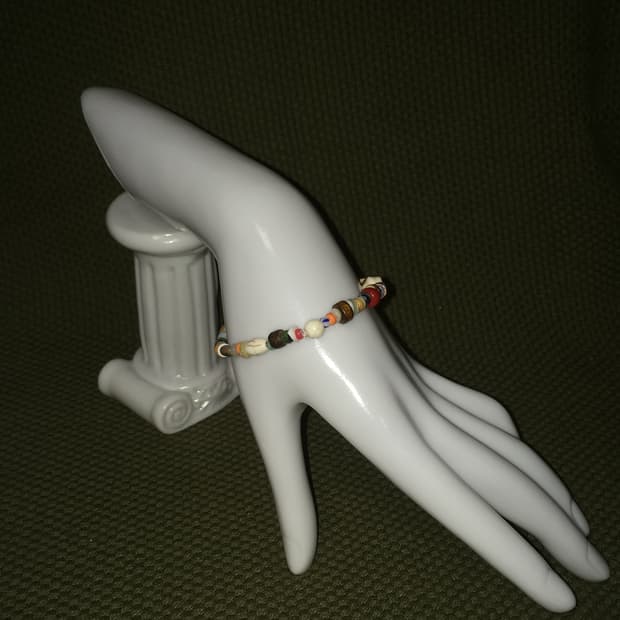 알록달록 믹스비즈 팔찌