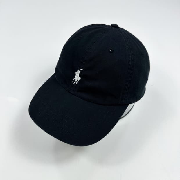 폴로 랄프로렌 베이직 포니 볼캡 블랙