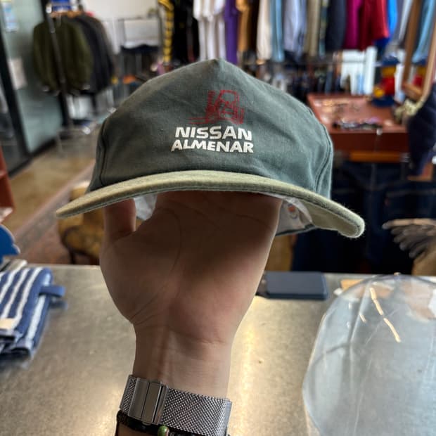80s 닛산 빈티지 프로모션 투톤 캡
