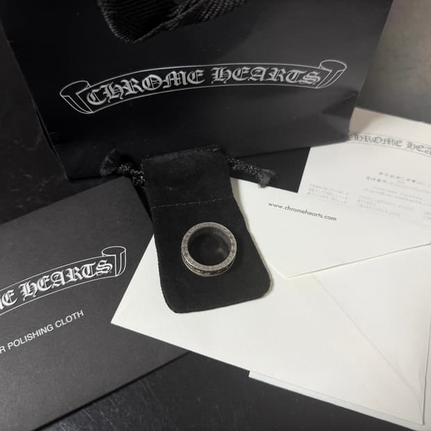 크롬하츠 반지 미니플러스링 19호