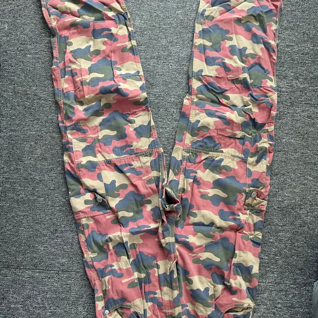 카모 카고 바지 -S