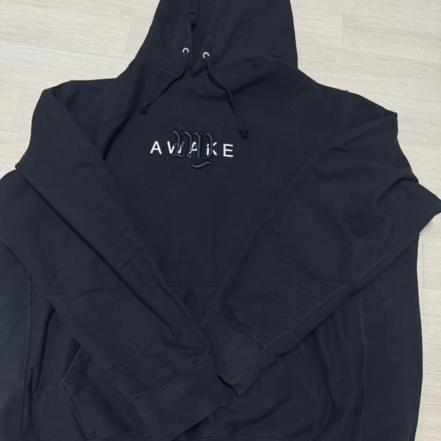 [xxl] 어웨이크뉴욕 후드티 블랙
