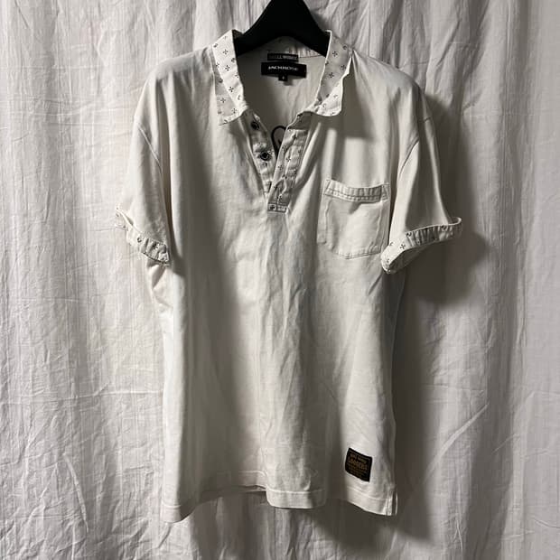 Jack Rose Cross Detail Polo Shirt