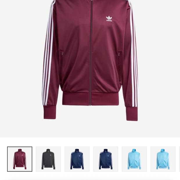 아디다스 파이어버드 마룬