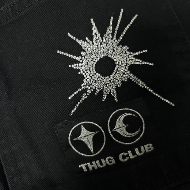 황금사이즈) 떠그클럽 불릿팬츠 총알바지 thug club bullet p