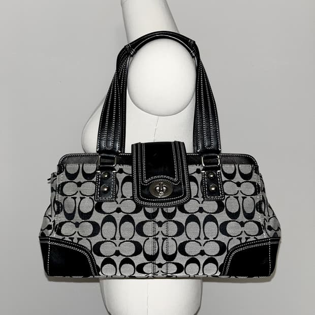 📦 Coach black Basic Shoulder Bag