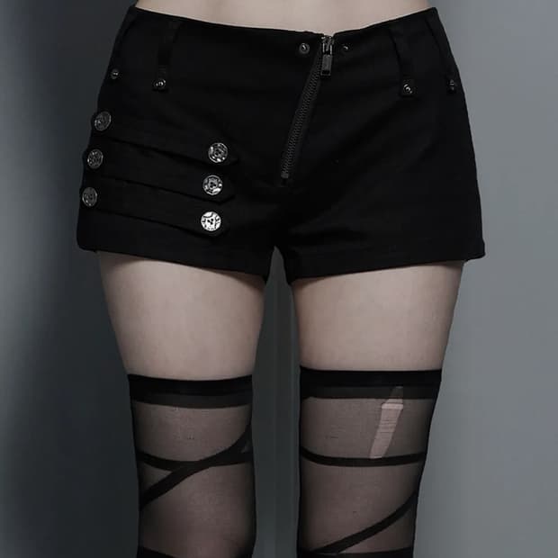 새상품) 에트오소메 나폴레옹 다이애그널 지퍼 숏팬츠 2