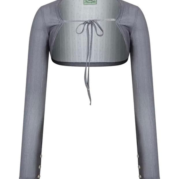 플노팔 에이든 볼레로 빈티지 차콜 플리즈노팔로우