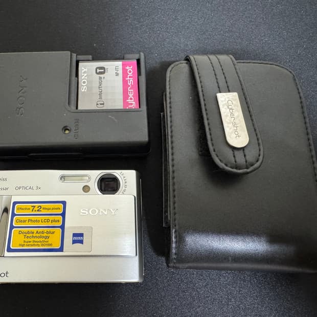 소니 사이버샷 DSC-T10 디카