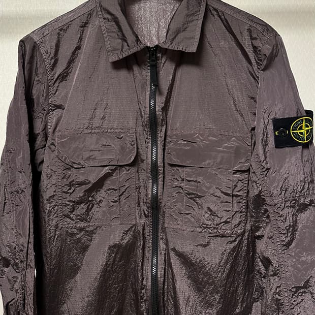 스톤아일랜드 나일론메탈 자켓 19ss L(100-105) 국내판
